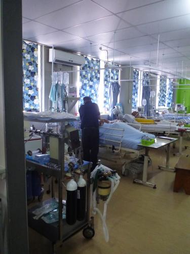 Regular hospital visits - pray for the dying